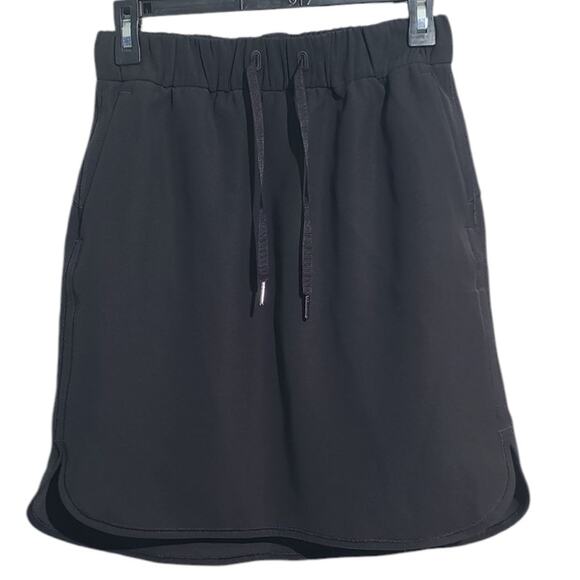Lululemon On The Fly Skirt Black Size 6 - Picture 1 of 5